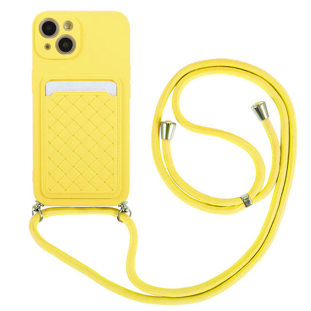 Silicone Crossbody Lanyard Strap Phone Case For iPhone 13 Pro Max 12 11 Pro Max XS Max X XR 7 8 Plus 11Pro Shockproof Back Cover